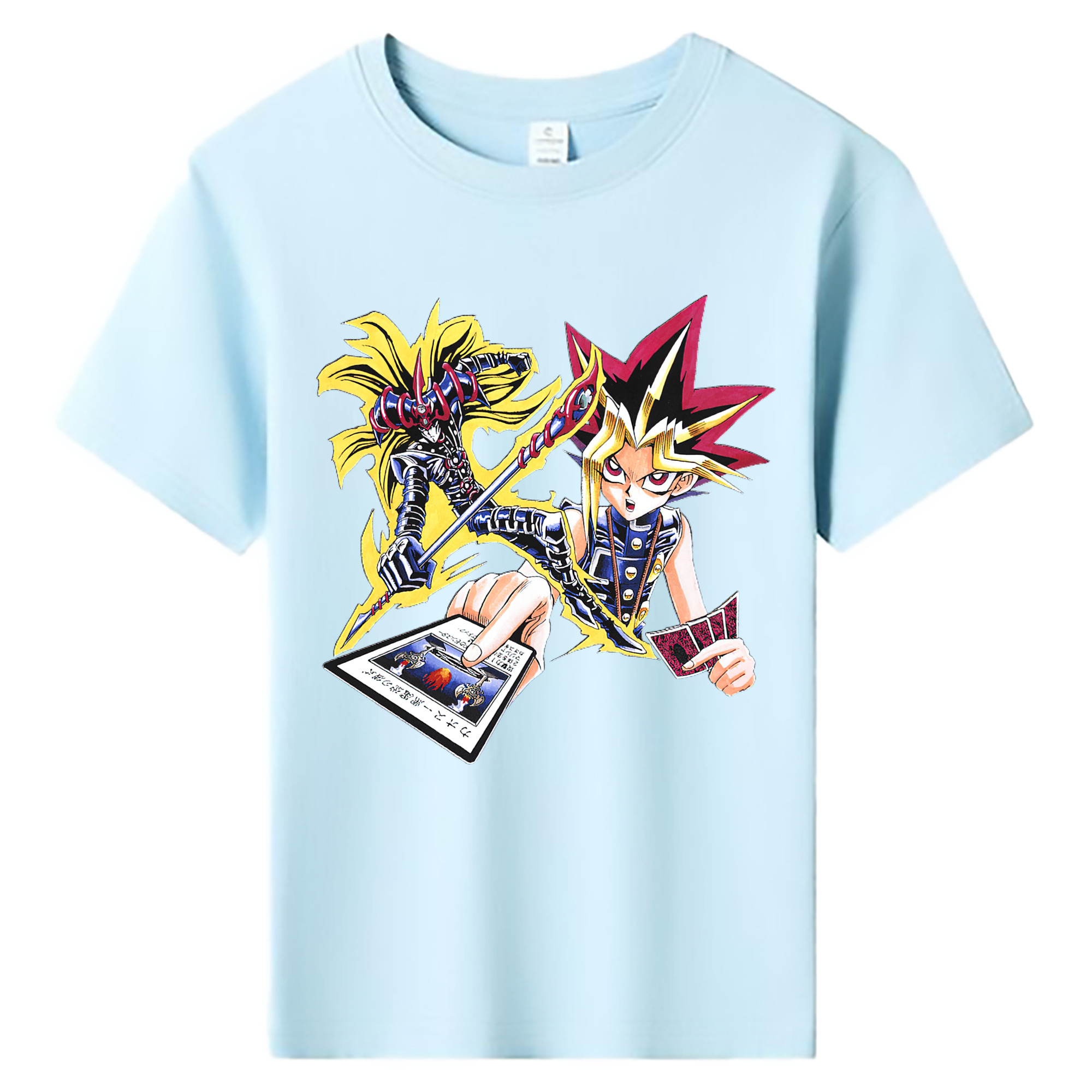 （画像用） 遊☆戯☆王 Yu-Gi-Oh! 綿100％キッズTシャツ（フロントプリント）